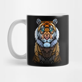 Frontal tribal tiger Mug